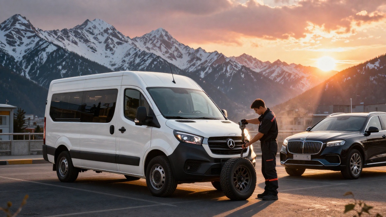 Шиномонтаж на выезд в Алматы