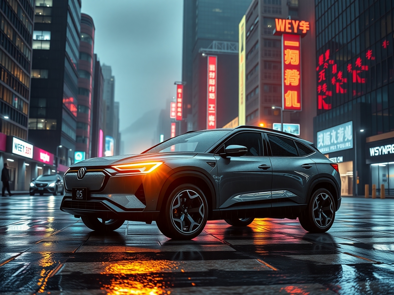 WEY 07 2024: новый гибридный кроссовер представлен в России wey, 07, характеристики
